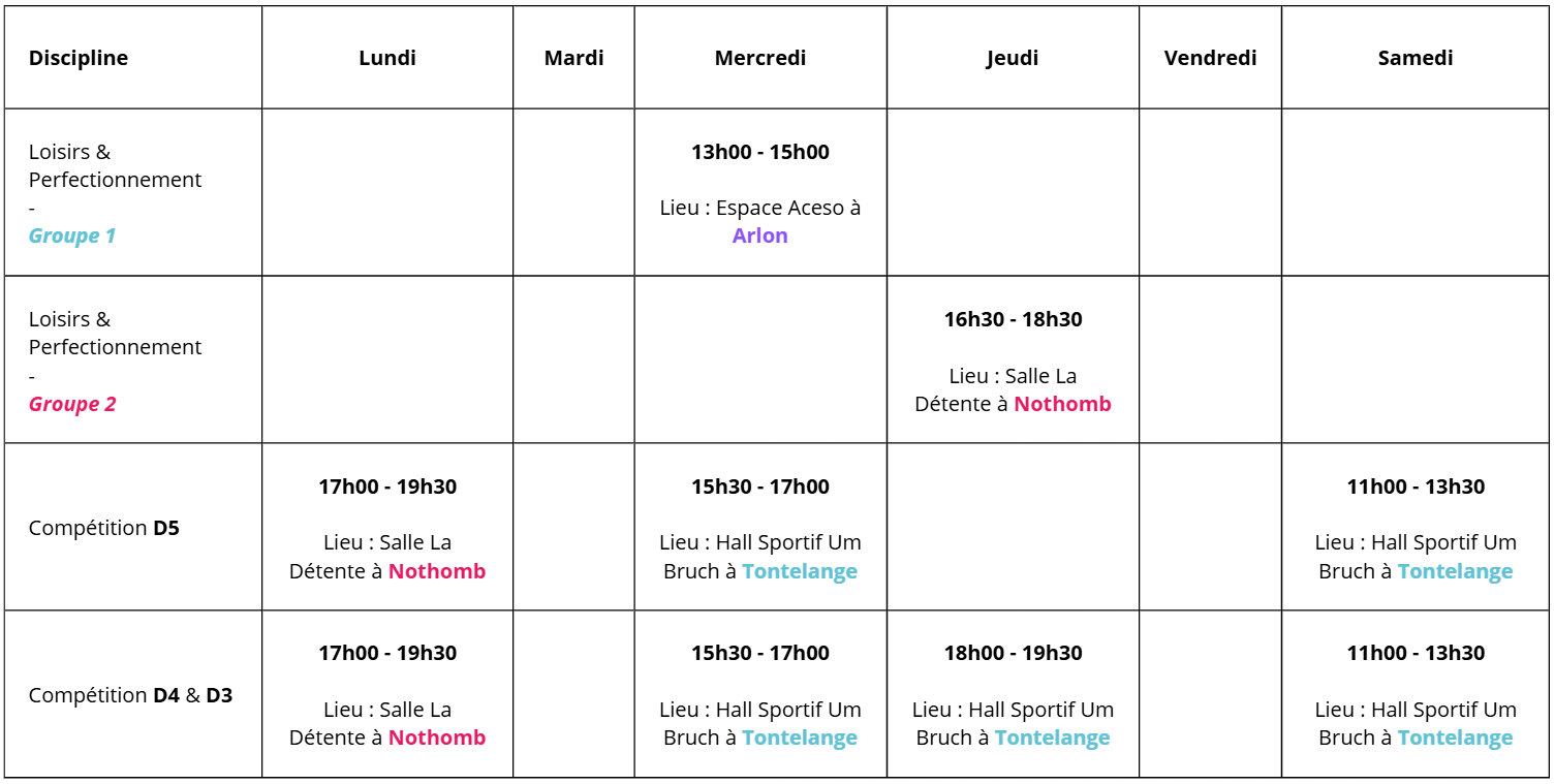 horaires aca v2